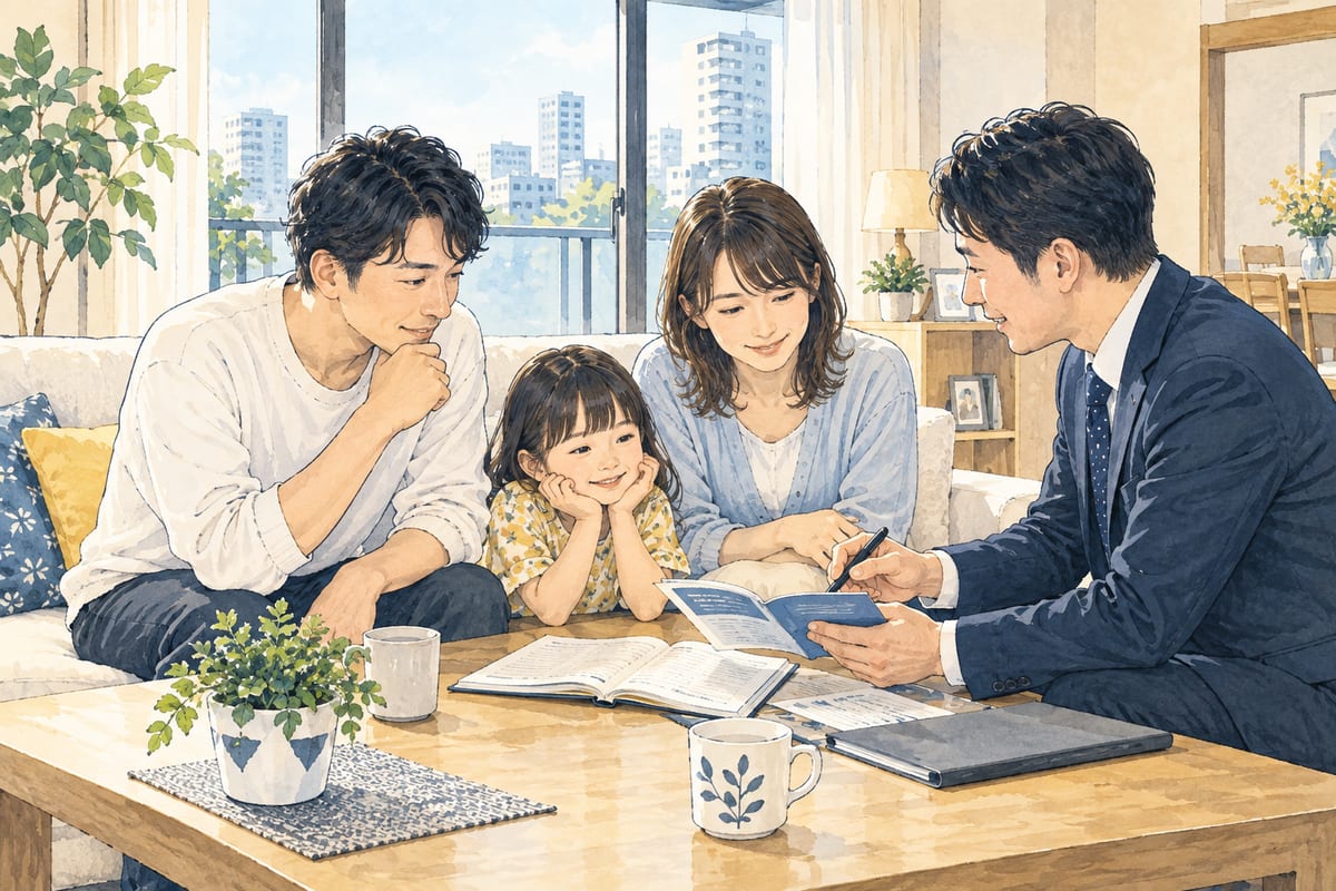 投資用ローンの団信・がん団信を比較について、物件や資料を確認する場面