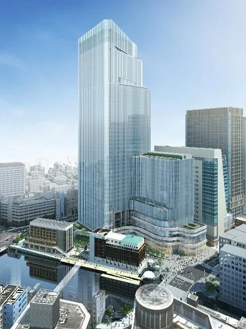 東京ミッドタウン日本橋の外観完成予想図