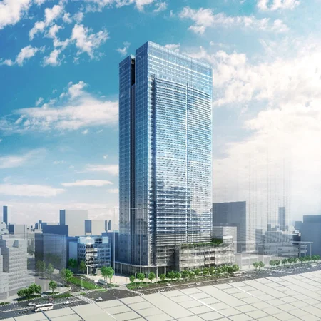 八重洲二丁目北地区の公式完成予想図