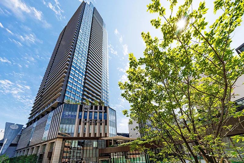 THE YOKOHAMA FRONT公式サイト掲載の完成建物外観写真